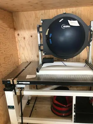 LABSPHERE, SPHEREOPTICS SMS-500 SPECTRAL MEASUREMENT SYSTEM WITH NEWPORT TABLE