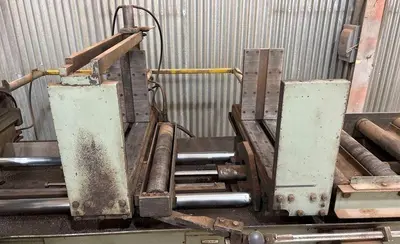 18" X 27" HYDMECH MODEL #S25-A HORIZONTAL SWIVEL MITER AUTOMATIC BAND SAW: YOBRO #25047
