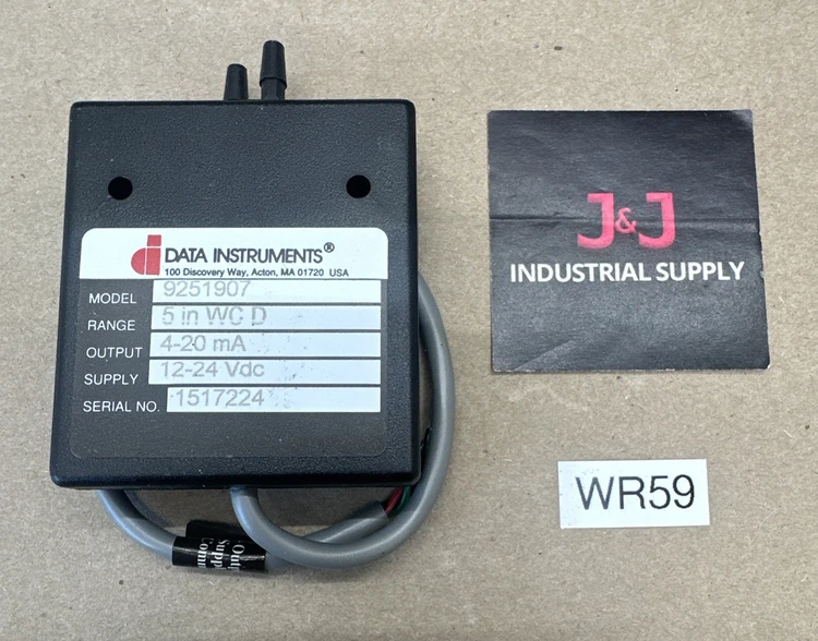New | in-Stock Data Instruments 9251907 Test Equipment - Other Indiana US | J&J Industrial Supply #1075156