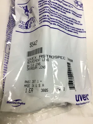 Uvex S542 Astrospec 3000 Replacement Infradura Tinted Safety Glasses Lens (Lot of 70)