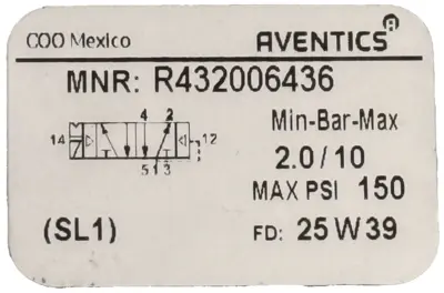 NEW AVENTICS R432006436