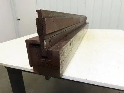 Press Brake U Punch Die Set 50-13/16" Long 3/4" OD 3/8" Deep Safety Tang