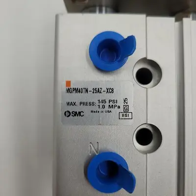 Used SMC SMC GUIDED CYLINDER MGPM40TN-25AZ-XC8 Pneumatic Cylinders | ND Industrial Surplus #1218391