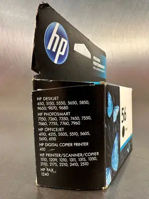 Hp 56 Black Ink Cartridge C6656AN NEW Genuine (5.3.1)