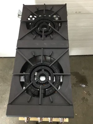 167-0231 Migali 2-Burner Stock Pot Stove