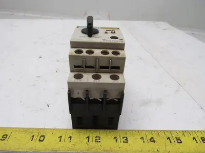 Siemens 3RV1421-1JA10 575V 10Hp 7-10A Trip Range Manual Motor Starter