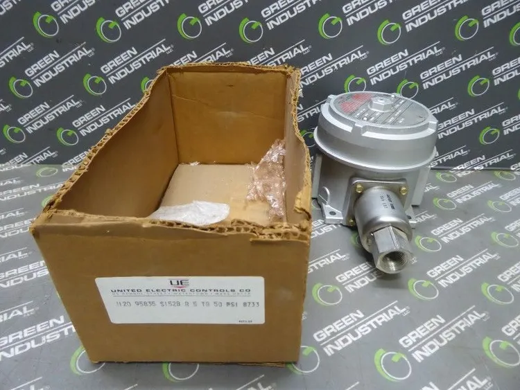 Used UNITED ELECTRIC 95835 S152B Pressure Switches | Green Industrial #682375