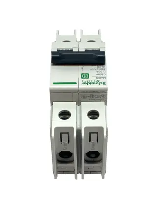 USED SCHNEIDER ELECTRIC MULTI 9 30A C-CURVE MINIATURE BREAKER BOX OF 5