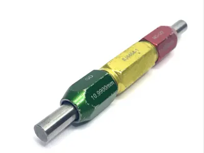 J4464-1 | Vermont Gage  Class X Pin Gage GO 10.9900mm NO-GO 11.0500mm - Used