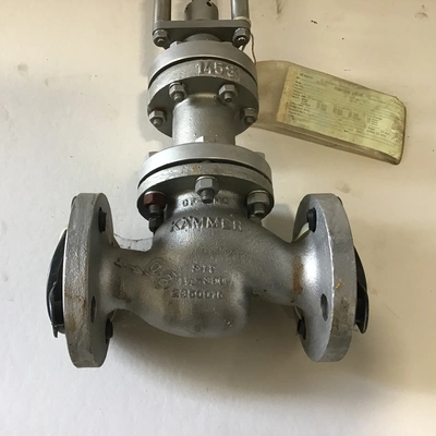 Kammer 35338-I/P Actuator Stainless Steel Valves 1-1/2″ Spring Range 20-43