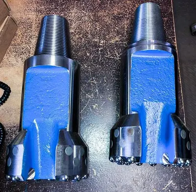 New | in-Stock TRIDENT SUPREME 6" FLAT FACE CARBIDE BUTTON CABLE TOOL DRILL BIT Drills Pennsylvania US | East West Machinery & Drilling #1417749