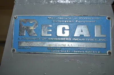 USED REGAL 3000-18-DRNP-111