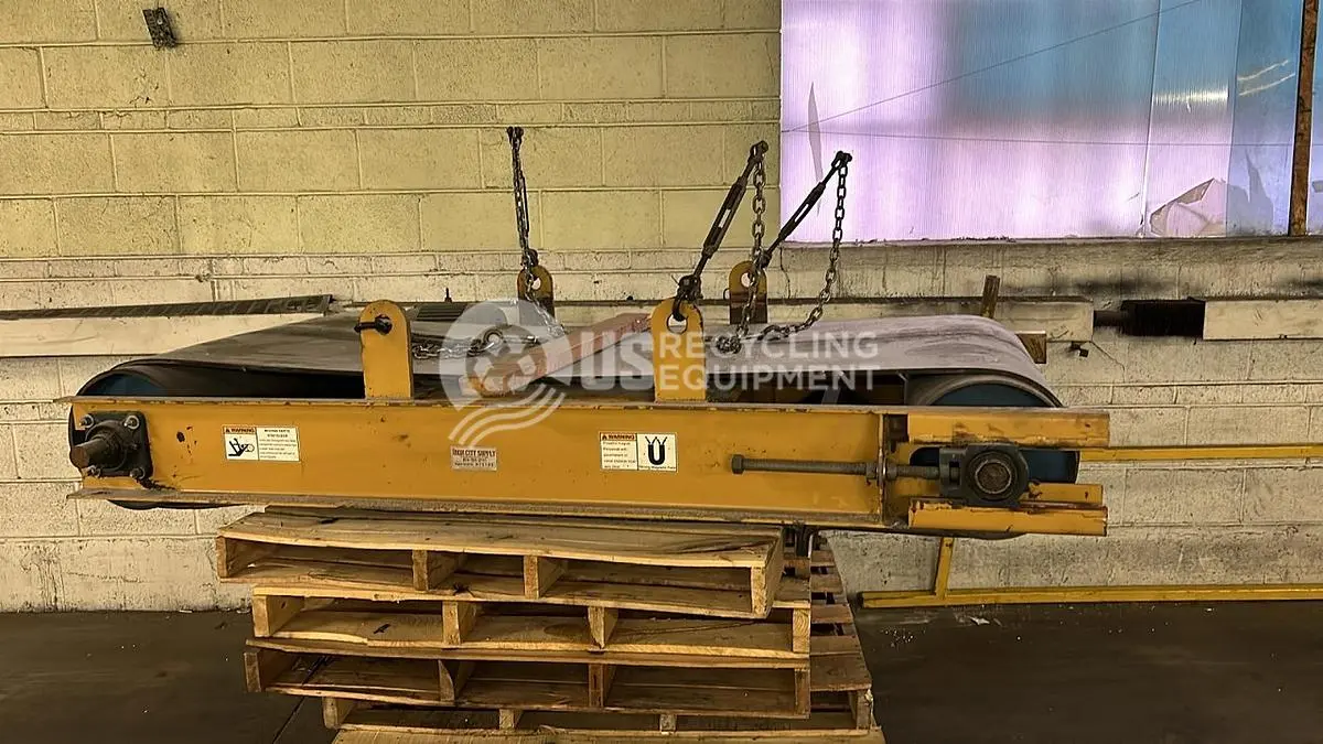 USED IRON CITY 7' CROSS BELT MAGNET