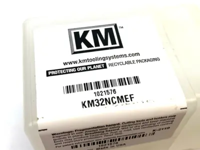 NEW KENNAMETAL KM™ MANUAL CLAMPING UNIT FLANGE MOUNT, EXT. LENGTH KM32NCMEF