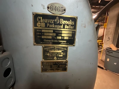 Used Cleaver Brooks CB200-100 Boilers Texas US | ISP Equipment Group #1318856