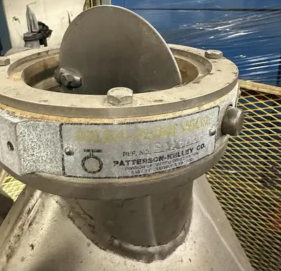 V-Type Mixer, 3 CF, Stainless Steal, Patterson Kelley, 290 #/CF - #5991373