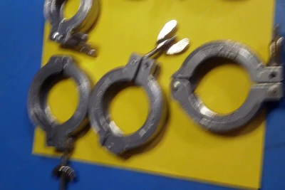 USED Nor-Cal Products Lot of 8 Nor-Cal Products & HPS Clamps Used