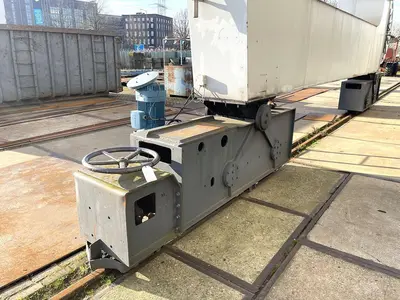 USED SWF GANTRY CRANE 70 TON + 5 TON X 25 METER