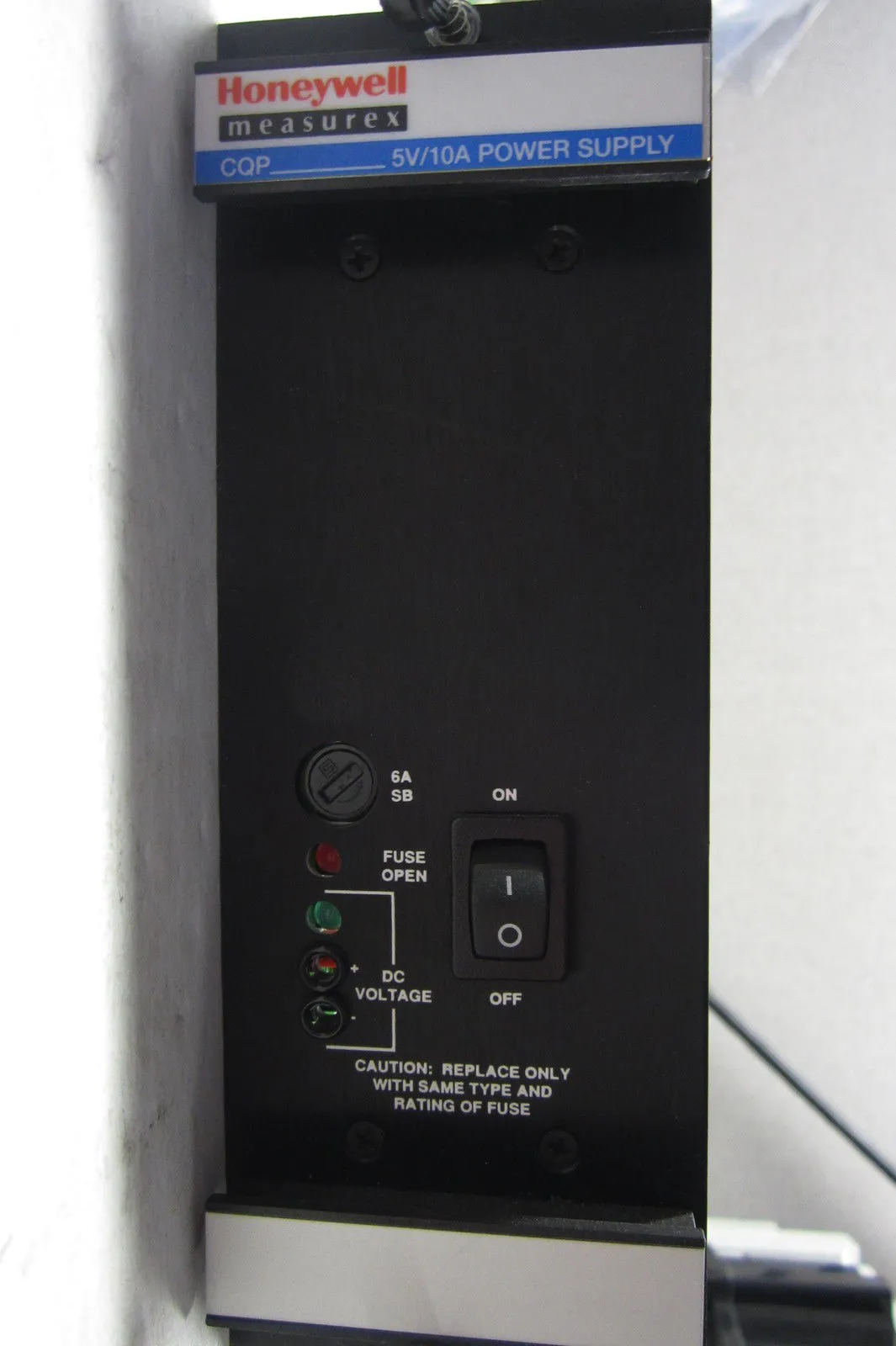 HONEYWELL MEASUREX 08657300 REV. B POWER SUPPLY MODULE