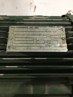 Sew-Eurodrive DFT100LS4 Industrial Gear Motor 3HP 30.18:1 Ratio