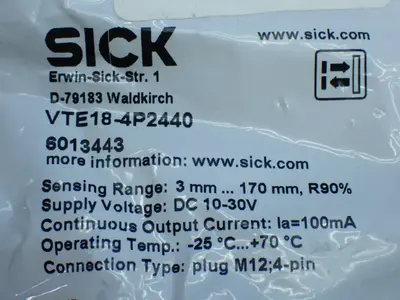 NEW SICK VTE184P2440