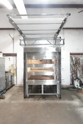MIWE 2014 ELECTRIC CONDO TRIPLE DECK OVEN STEAM INJECTED W/ OVEN LOADER MODEL CO 3.1212