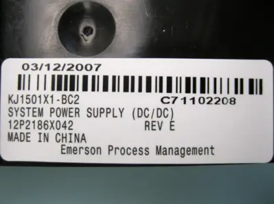 USED Emerson DeltaV KJ1501X1-BC2