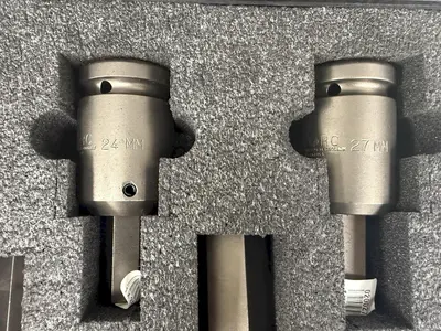(7) 19 - 36 mm HYTORC 1" ALLEN SOCKETS, FOR HYDRAULIC TORQUE WRENCH: YOBRO #24180