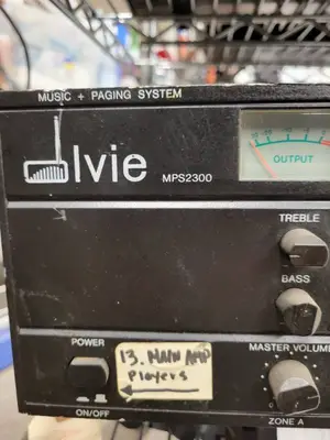 Ivie MPS2300 Music and Paging System Amplifier