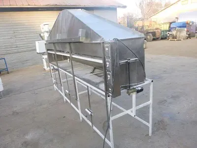 Fume Hood, 120" x 44" x 22", S/st, UV and Infared Lights #S744323
