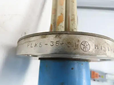 Nippon Stainless Immersion Tank Heater Element 5Kw 200V 3PH 12" Tubes 5" Flange
