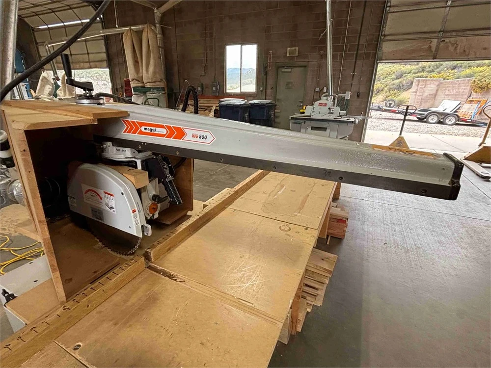 Used 2007 MAGGI BIG 800 Woodworking Radial Arm Saws Colorado US | MachineryMax #1518801