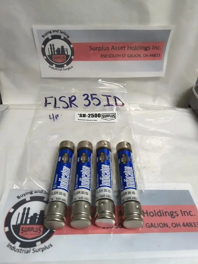Used LITTELFUSE FLSR 35ID Miscellaneous Equipment (Electrical & Power) | Surplus Asset Holdings #1191114