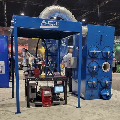 A.C.T. 6 ft x 6 ft x 8ft DUST COLLECTORS | T.R. Wigglesworth Machinery Co. (1)