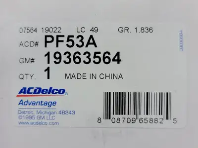 NEW ACDELCO PF53A
