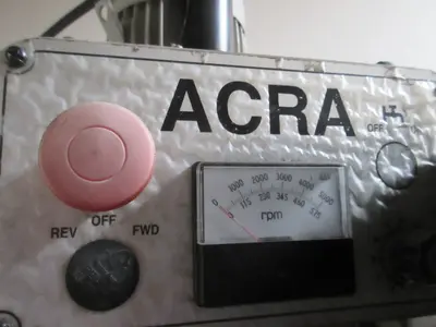 Acra CNC Vertical Mill, Anilam 3300MK Control, 3 HP