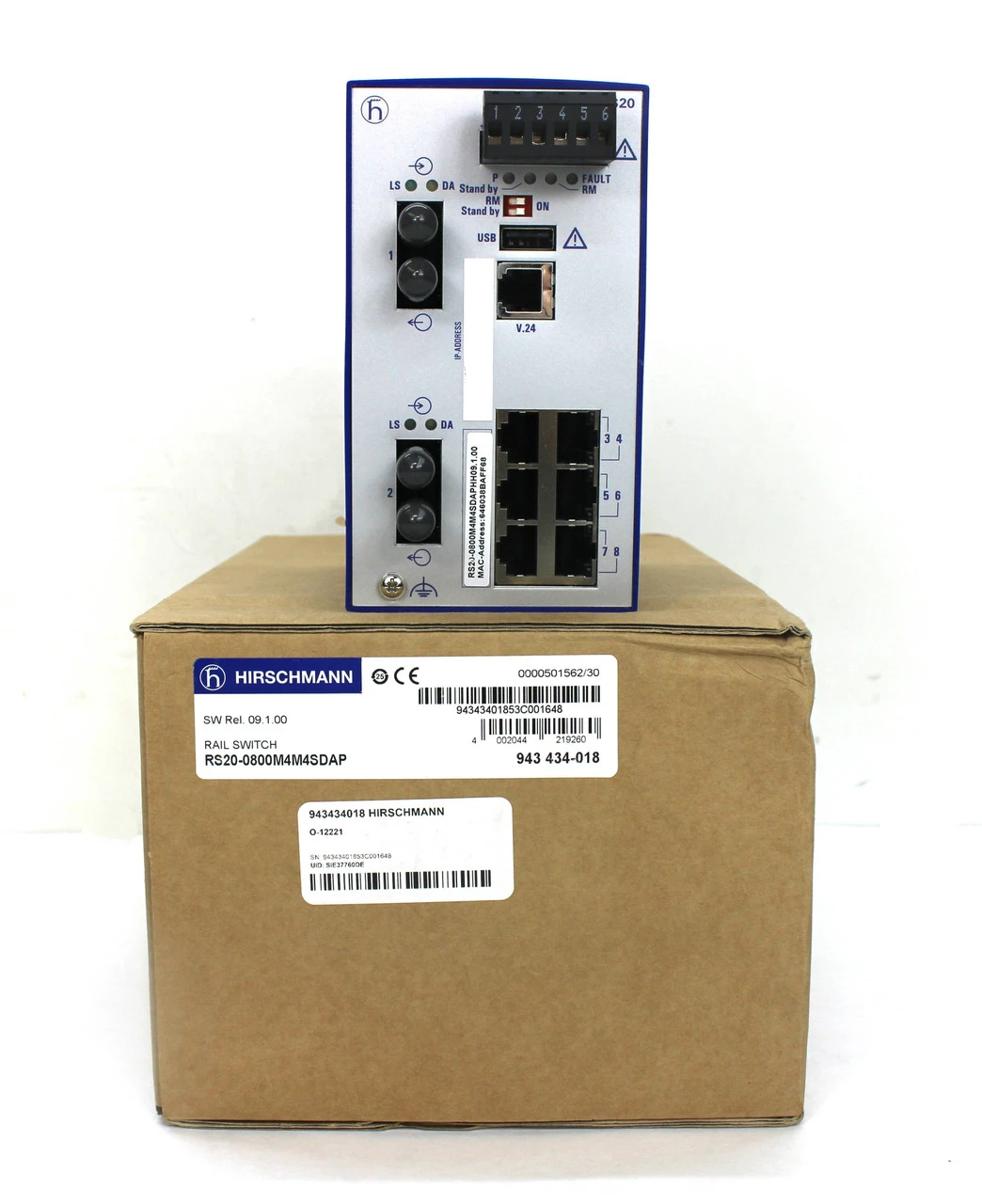 NEW HIRSCHMANN RS20-0800M4M4SDAP
