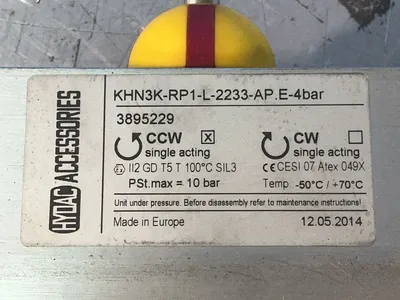 Used HYDAC KHN3KRP1L2233AP.E4BAR Pumps Ohio US | HGR 24 #1265902