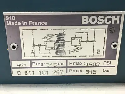 USED BOSCH 0 811 101 267