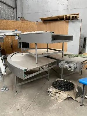 Sollich 1400 mm 180 degree Turn Conveyor