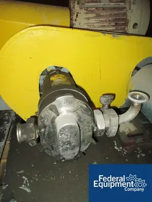 USED Waukesha Cherry-Burrell 0.75" Waukesha Rotary Lobe Pump, S/S, 0.75 HP