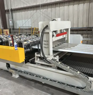 B Deck Roll Forming Machine in Canada