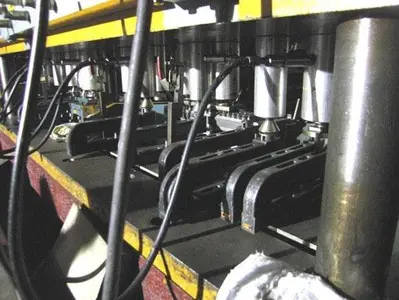 USED POLYMATIC PUNCHING LINE CNC