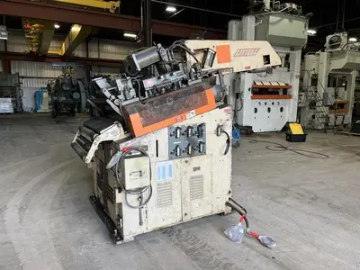 20,000 LB X 36" X .090"-.250" COIL REEL W CAR/ STRAIGHTNER
