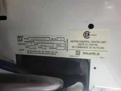 USED SQUARE D MODEL 6