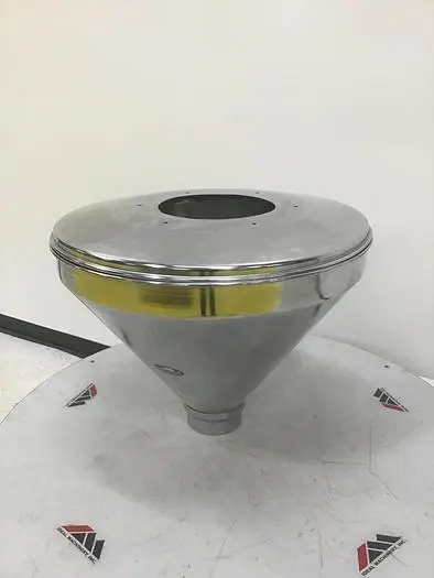 USED METAL FABRICATOR HOPPER