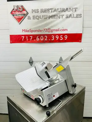 Bizerba SE12 Commercial Deli Meat Slicer Fully Refurbished Tested and Working