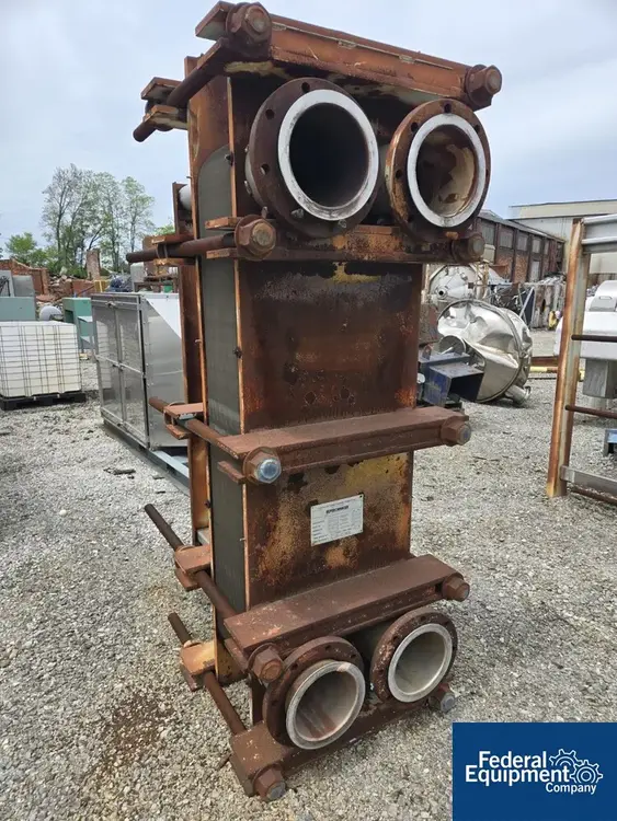 Used Superchanger 443.3 Sq Ft Tranter Superchanger Plate Heat Exchanger, 100# Heat Exchangers Ohio US | Federal Equipment Company #127727