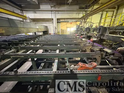 Used COMPLETE SAWMILL OPTIMIL, COMACT, COE NEWNES, USNR, MILLTECH Sawmill Circles CA | CAROLINA MACHINERY SALES #1328272