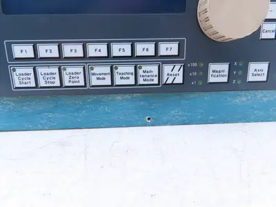 Takamaz TACS-13-5B CNC HMI Controller Panel Push Button W/Pulse Generator